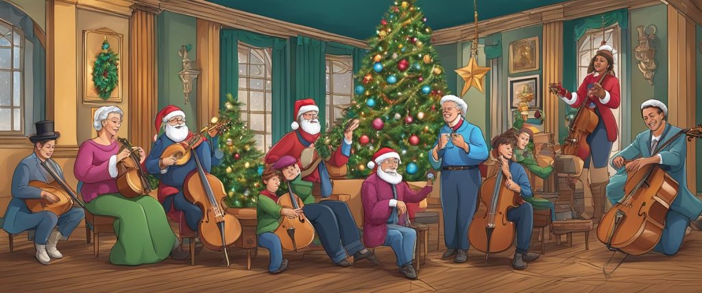Karácsonyi zene és szórakozás, a világ minden tájáról származó ünnepi hagyományok bemutatása.